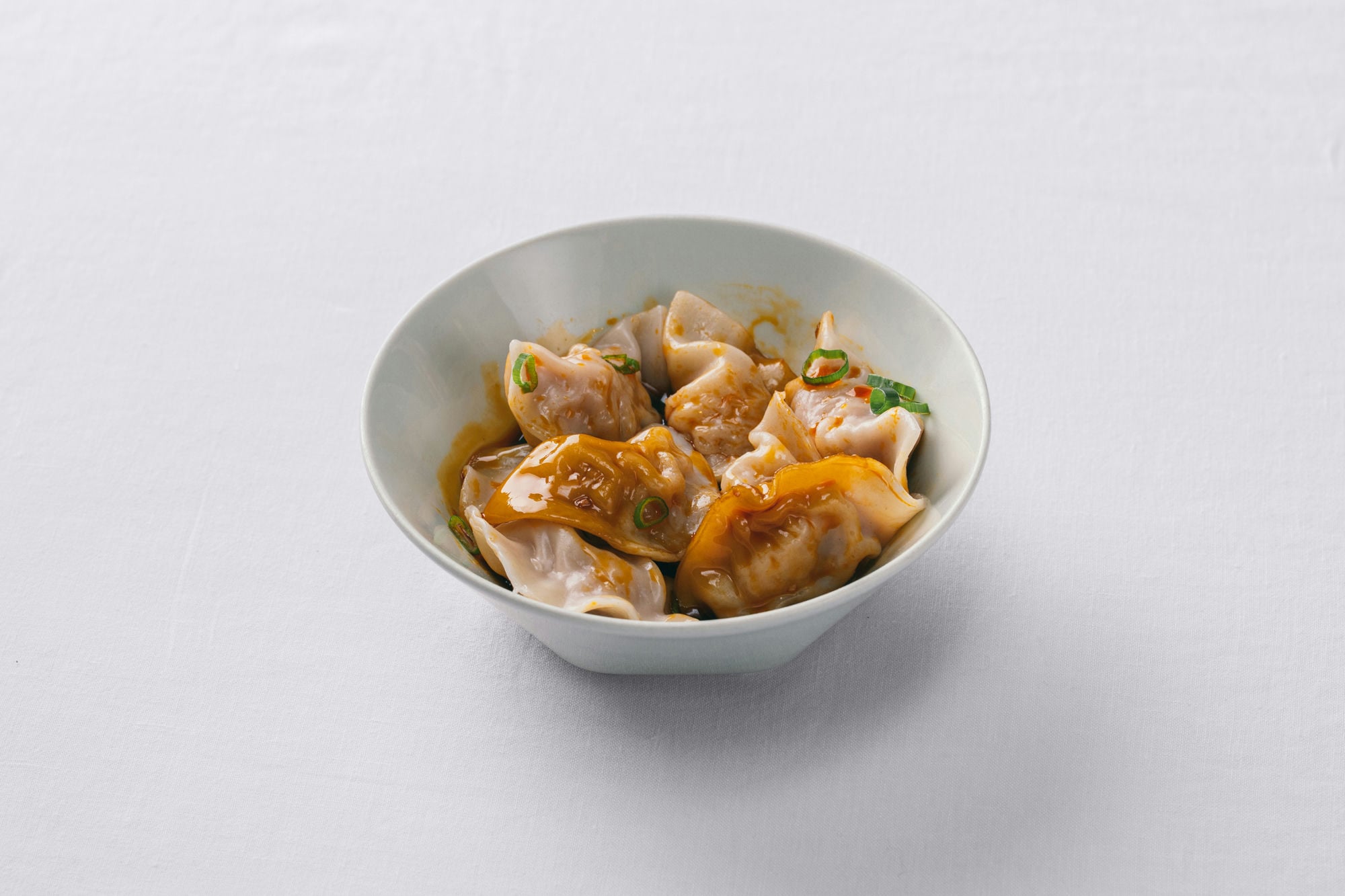 Pork Dumplings in Chili Oil (8)