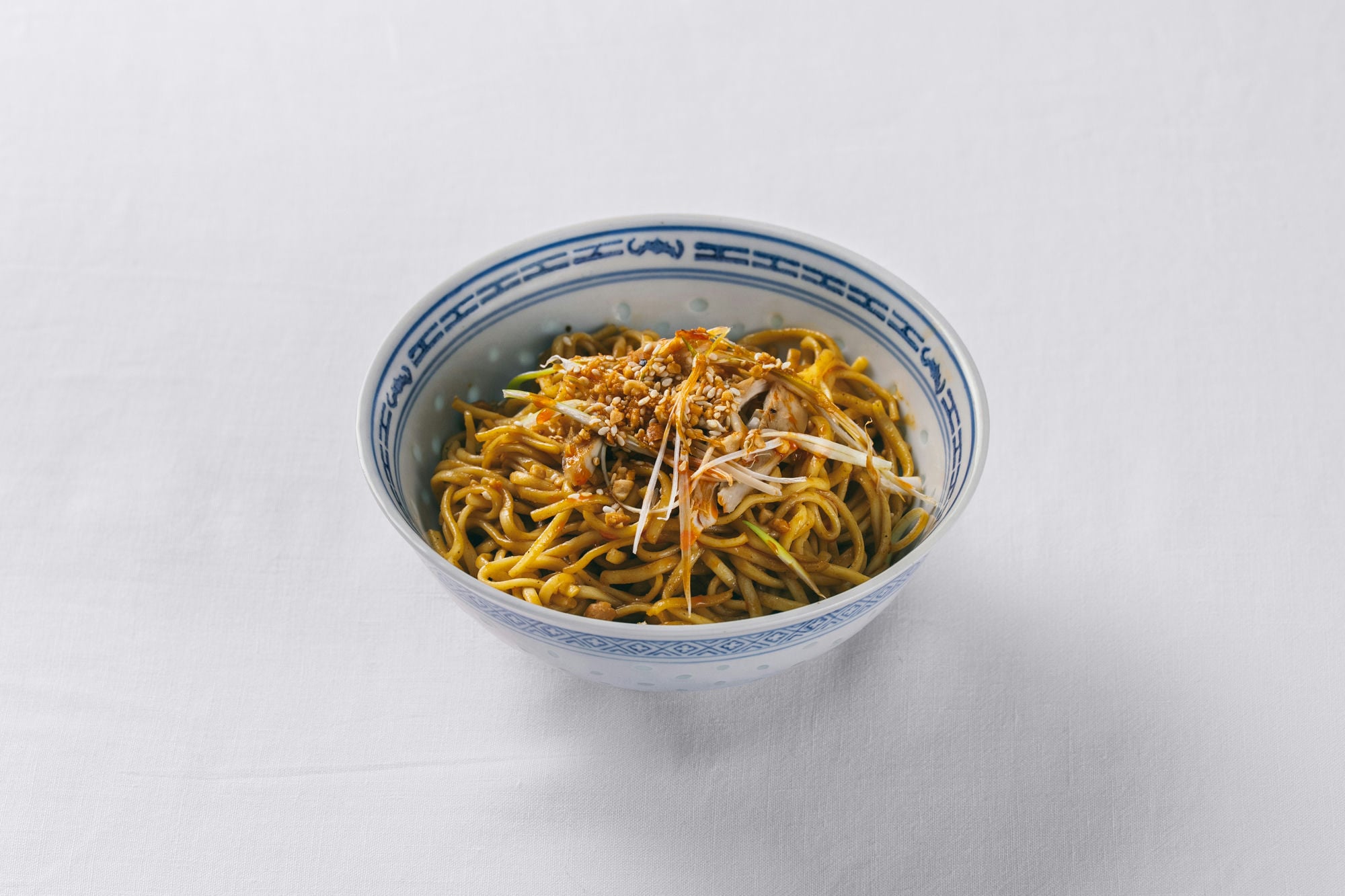 Cold Noodles with Shredded Chicken