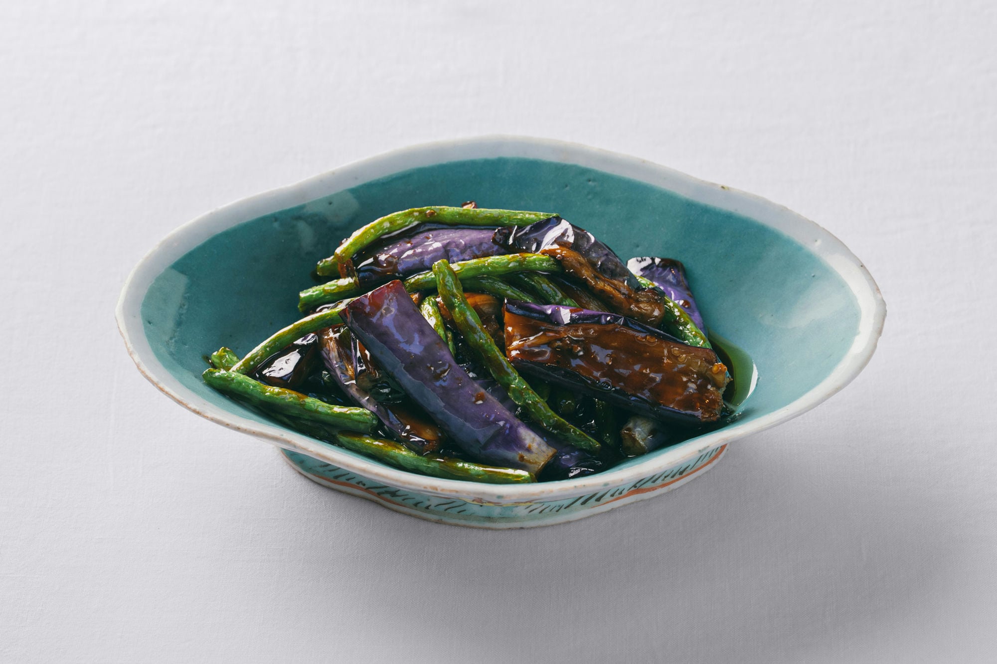 Eggplants and String Beans