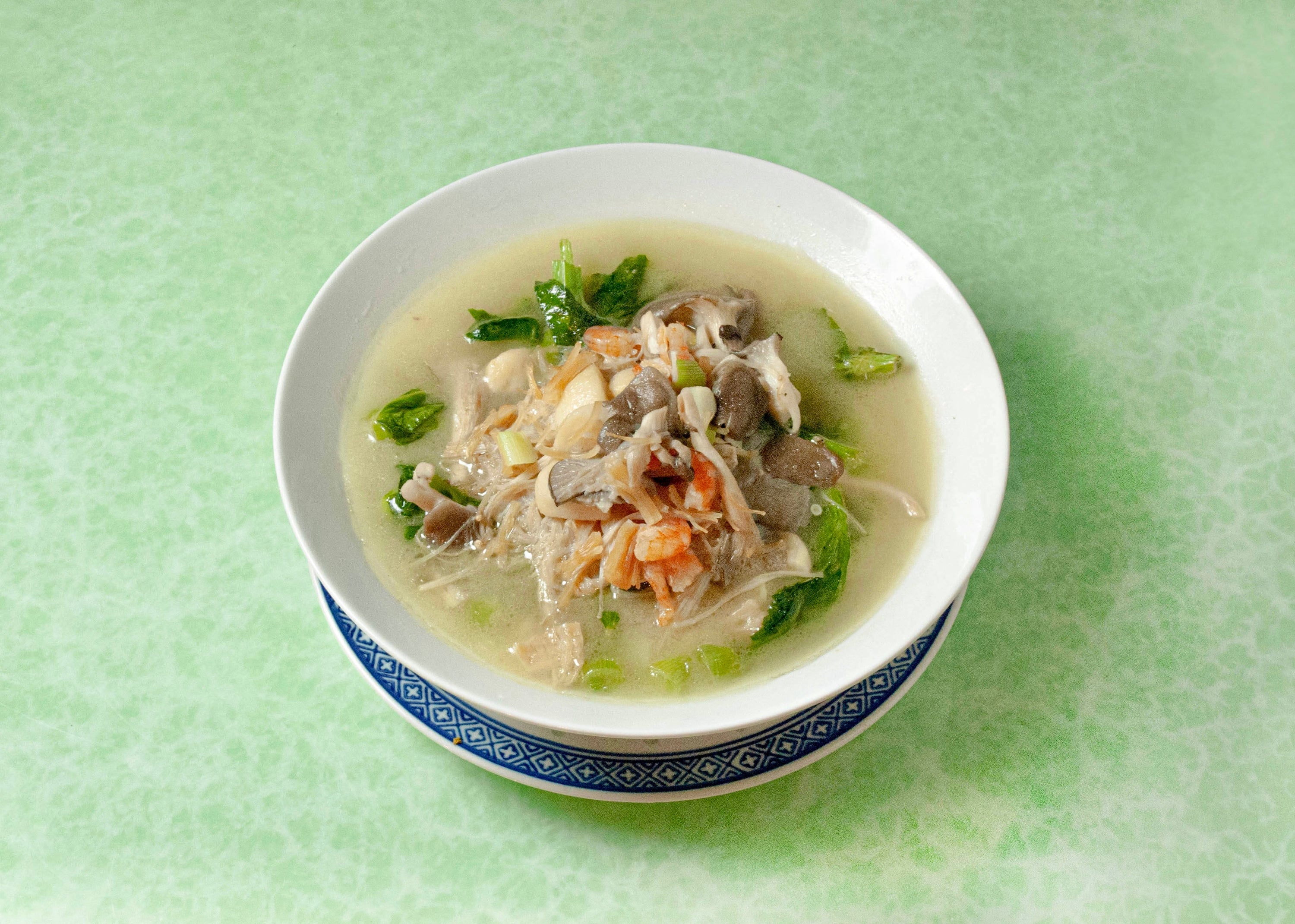 Poached Snow Pea Shoots