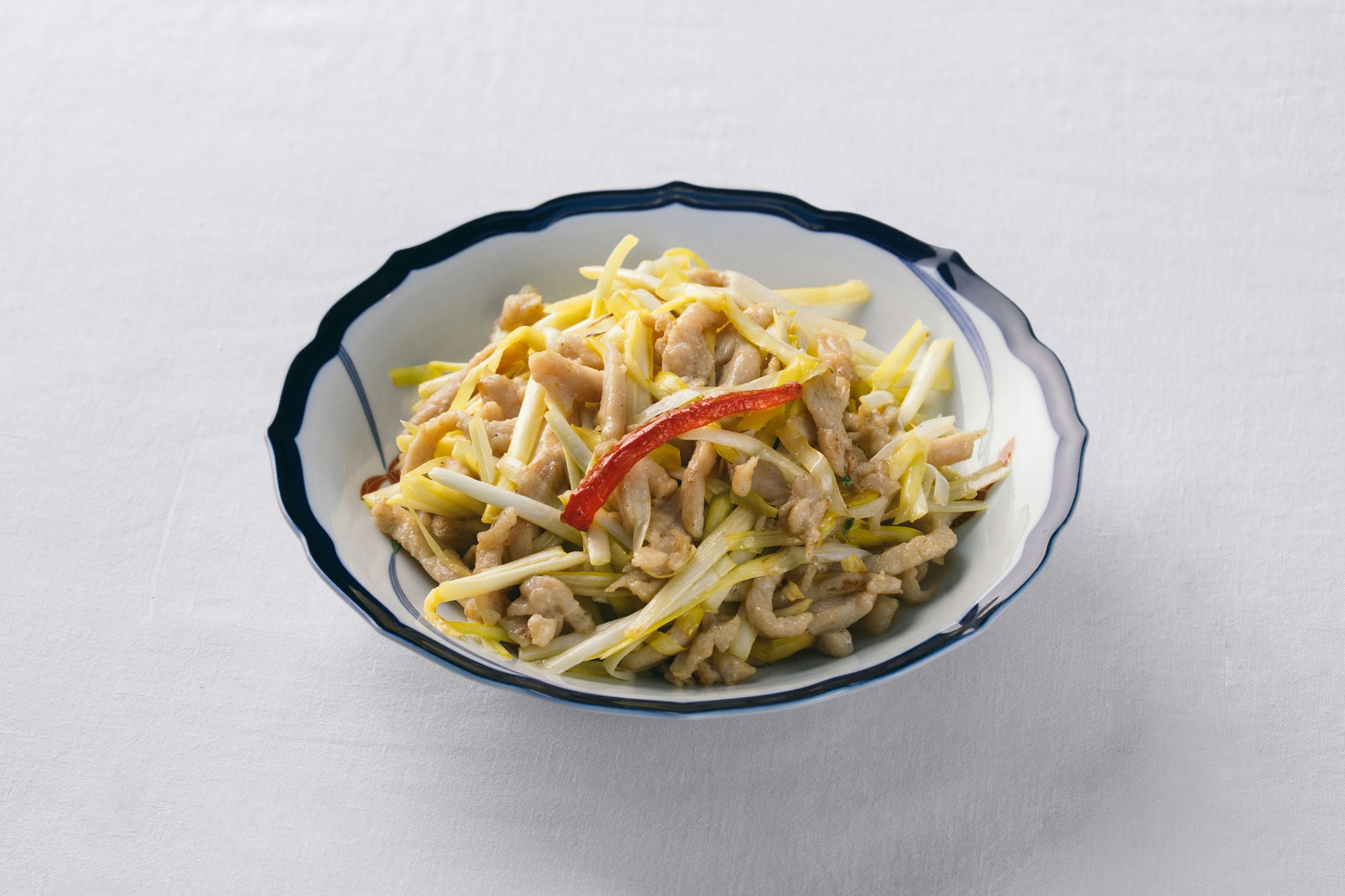 Yellow Chives with Shredded Chicken